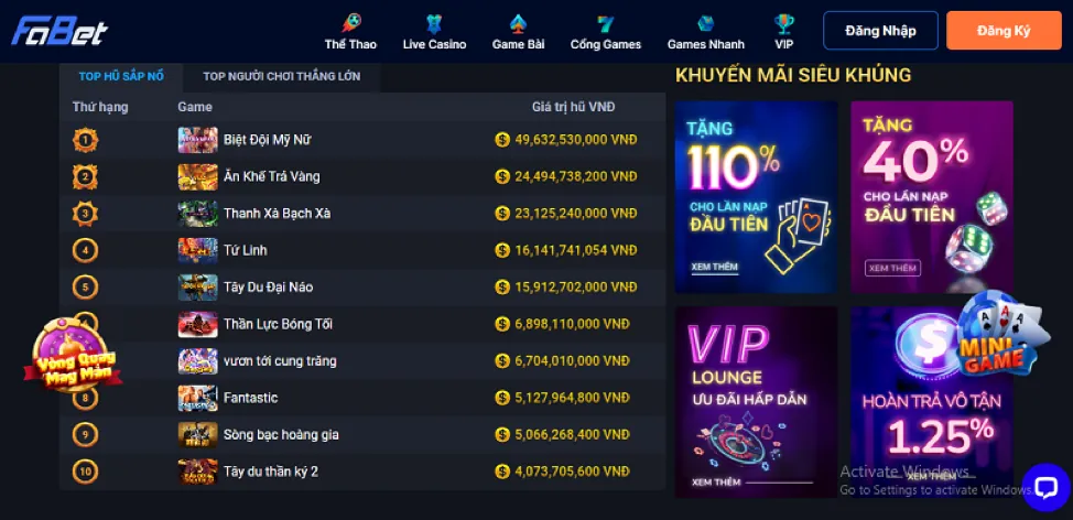 Ra mắt trò chơi mới tại 78win chính thức